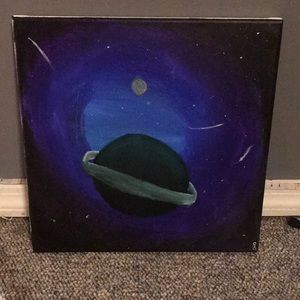 8x8 acrylic painting